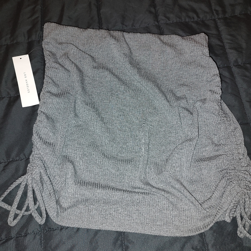 Timing ruched skirt